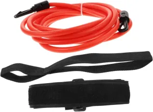 1set Swimming Resistance Band Swim Training Waistband Kit Compact Portable Swim Tether Equipment for All Ages Improve Swimming Strokes and Fitness for Pool Workouts and Strength
