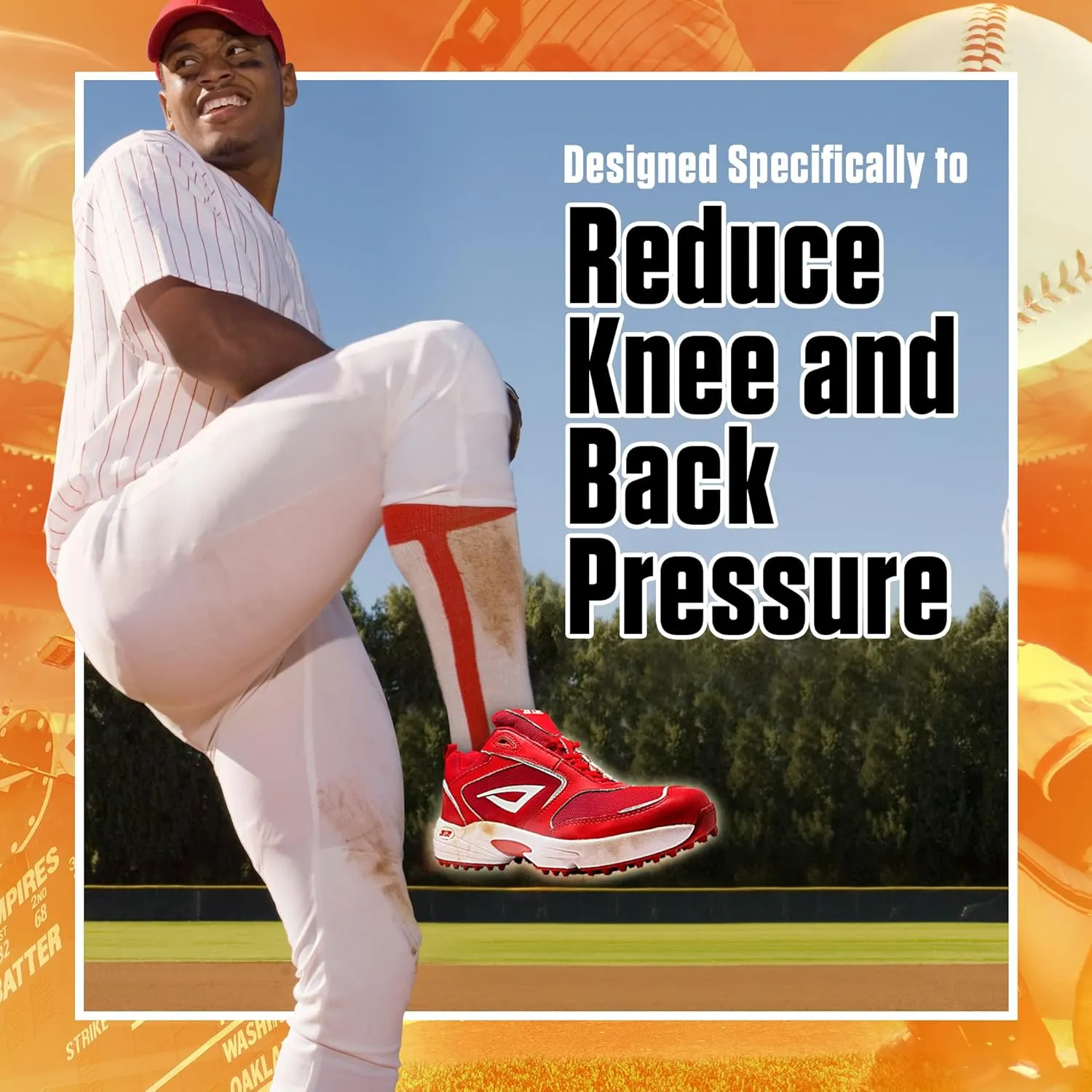 3N2 Mofo Turf Trainer Shoes for Men in Baseball & Softball, Coaching and Training Shoes