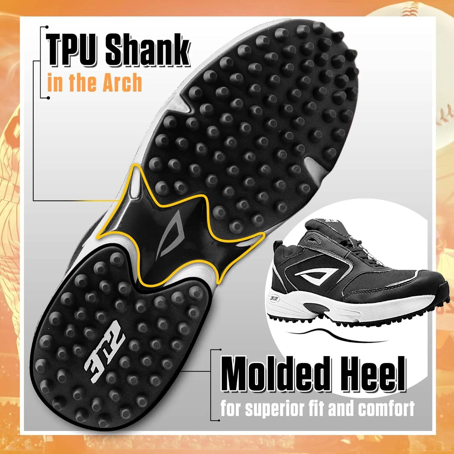 3N2 Mofo Turf Trainer Shoes for Men in Baseball & Softball, Coaching and Training Shoes