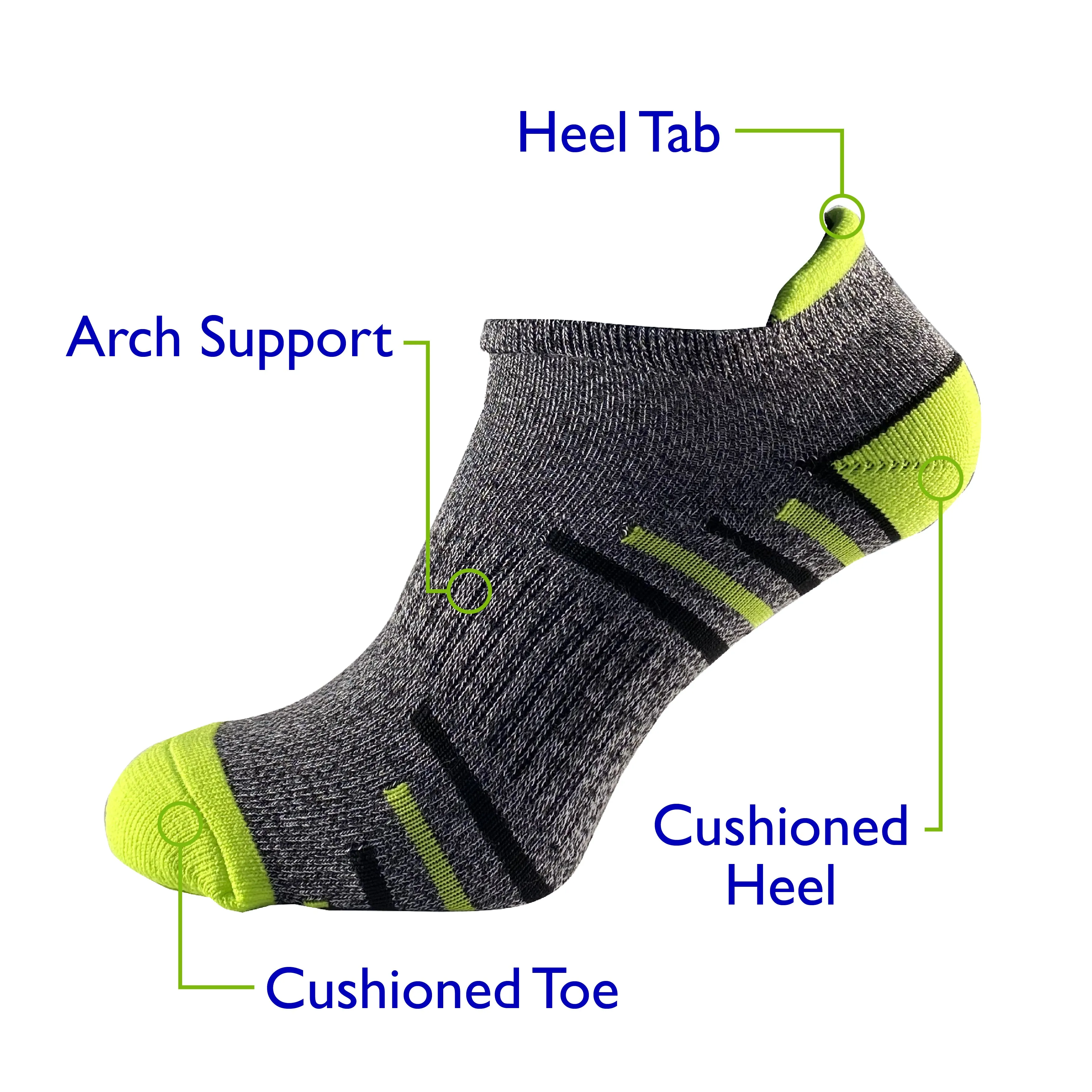 Active Trainer Liners 5 Pack