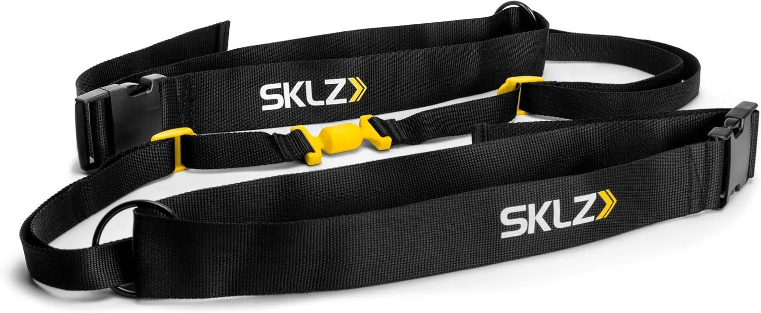 Adjustable Dual Agility Training Belt with Audible Feedback - Versatile Speed and Reaction Drill Trainer for Baseball, Softball, and Multi-Sport Agility