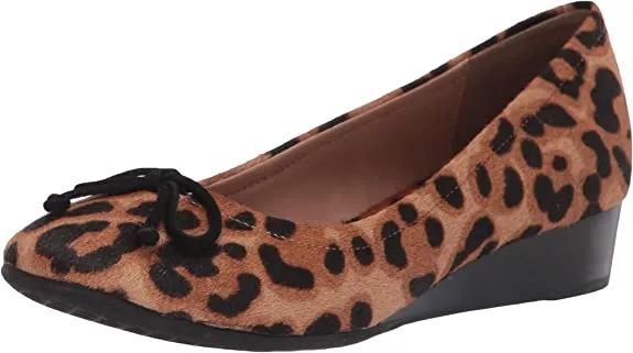 Aerosoles womens Callie Pump, Leopard, 11 US