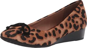 Aerosoles womens Callie Pump, Leopard, 11 US