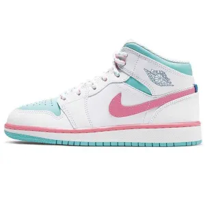 Air Jordan 1 Mid GS 'Digital Pink'