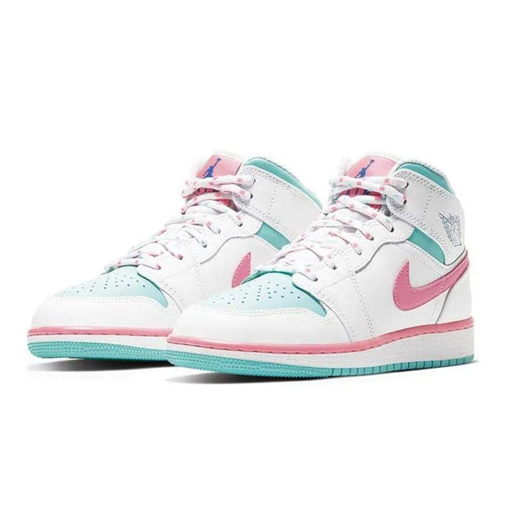 Air Jordan 1 Mid GS 'Digital Pink'