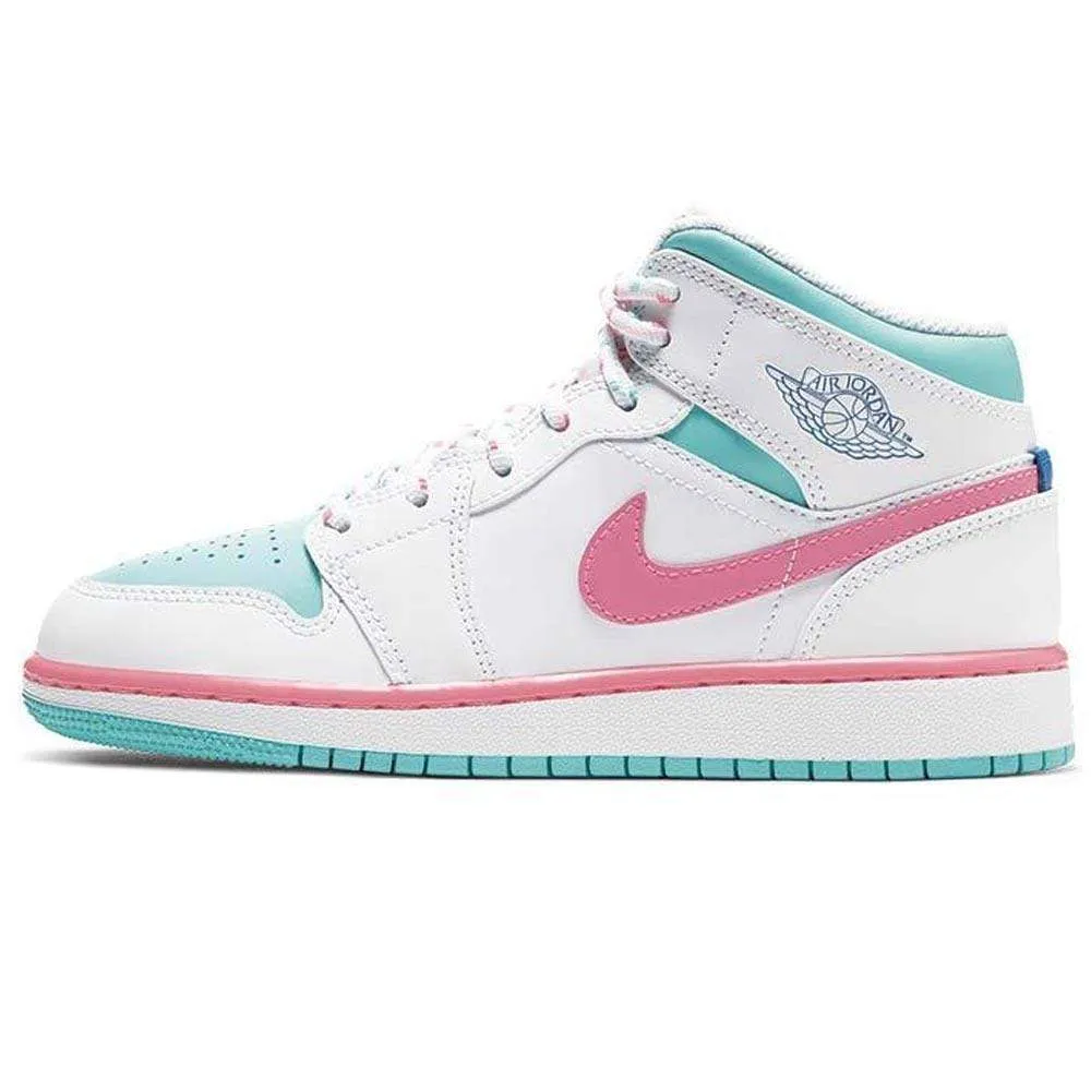 Air Jordan 1 Mid GS 'Digital Pink'