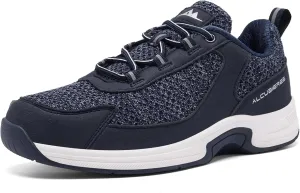 alcubieree OTR Mens Walking Shoes Diabetic Orthopedic Sneakers for Plantar Fasciitis