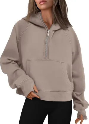 AUTOMET Womens Hoodies Fleece Fall Fashion Outfits Workout Sweatshirts Winter Jackets Oversized Pullover Tops Clothes 2025