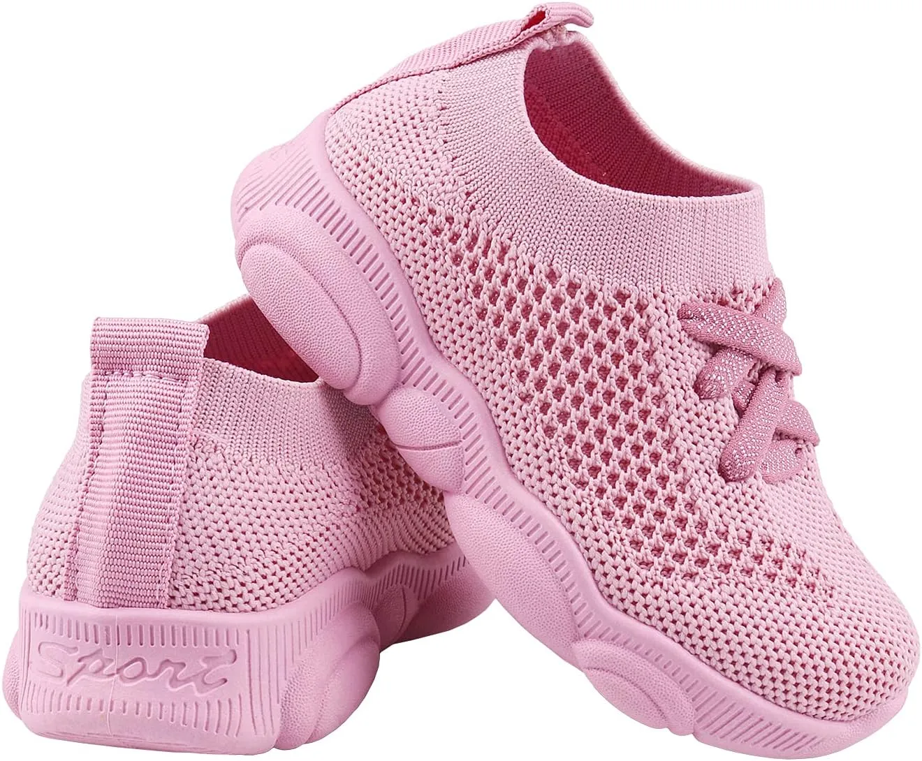 Baby Boy Girl First Walking Shoes Toddler Infant Mesh Sneakers Breathable Lightweight Non-slip Rubber Sole Summer