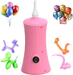 Balloon Pump Electric Air Balloon Pump Balloon Inflator for Foil Animal, Classic, Long Balloons