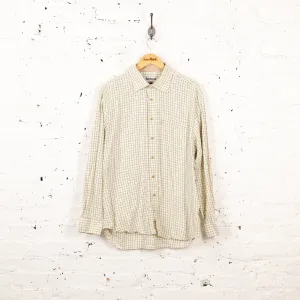 Barbour Comfort Fit Check Shirt - White - XL