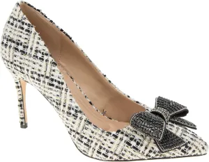 BCBGeneration Women's BISSHA-2 Pump, 7 Ivory Multi