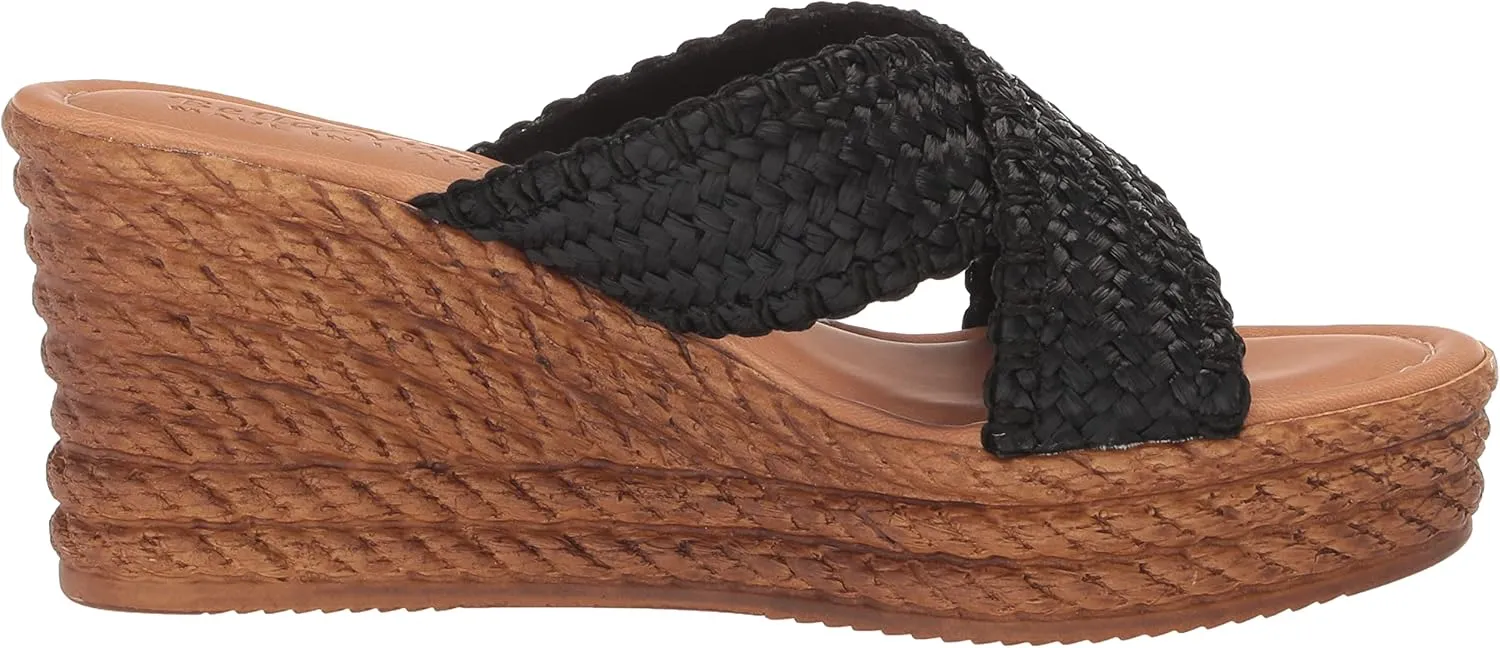 Bella Vita Made in Italy Women's Geo-Italy Wedge Sandal