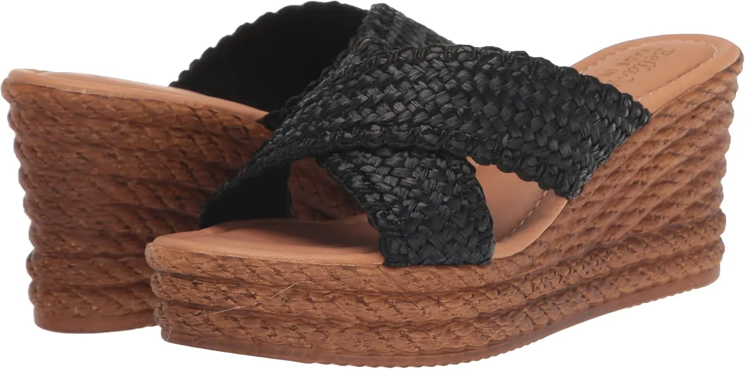 Bella Vita Made in Italy Women's Geo-Italy Wedge Sandal