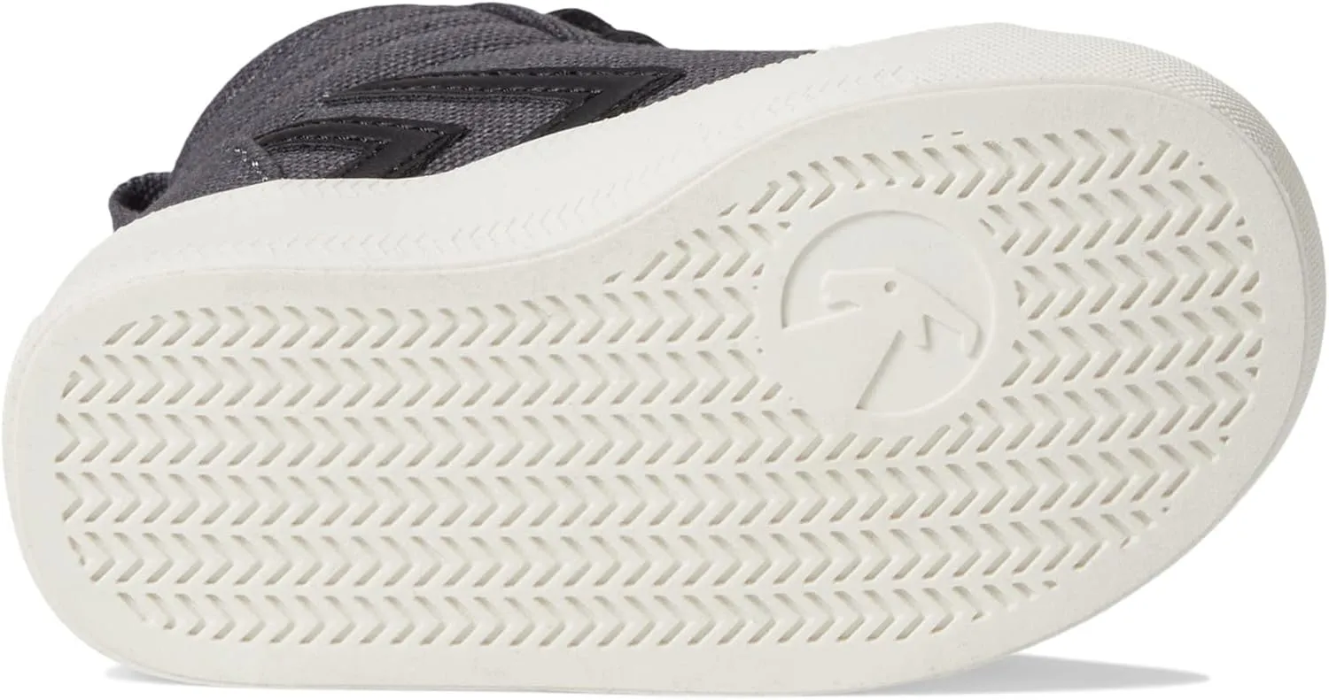 BILLY Footwear Kids Unisex CS High-Top Sneakers with Canvas Upper, Little/Big Kid