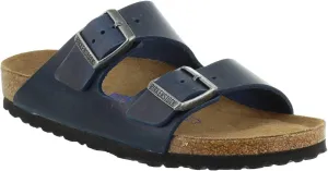 Birkenstock 1013644339 Arizona Sfb Blu Oil Ltr N 39