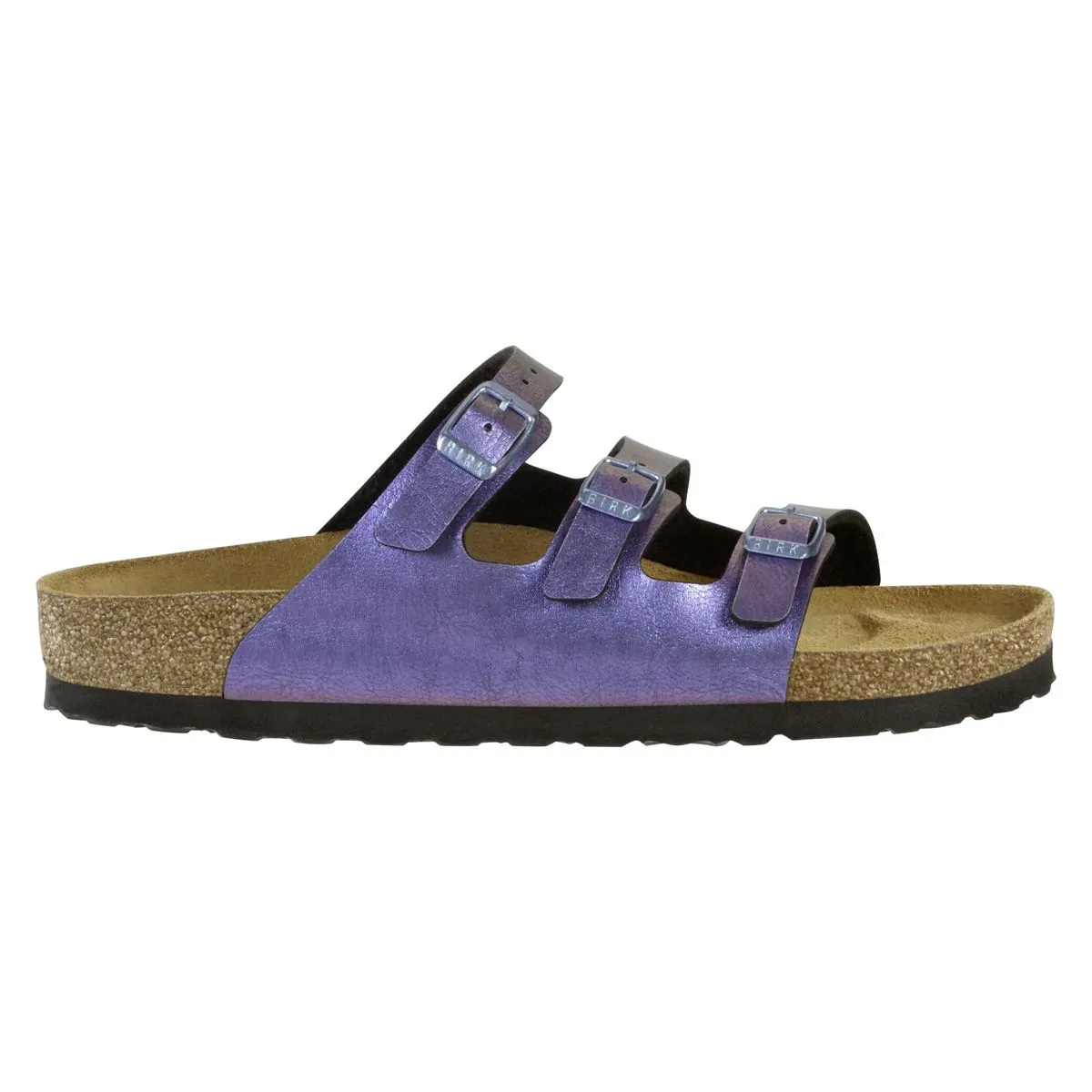 Birkenstock Florida Birko-Flor Graceful Gemm Violet Sandals