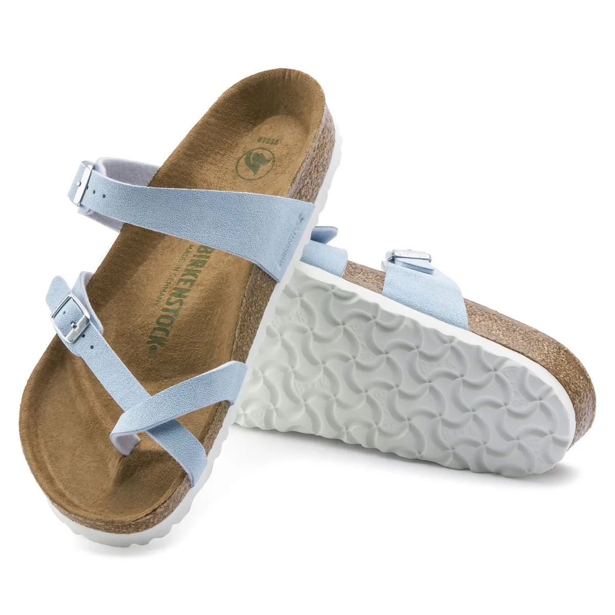 Birkenstock Mayari Birko-Flor Brushed Sky Vegan Sandals