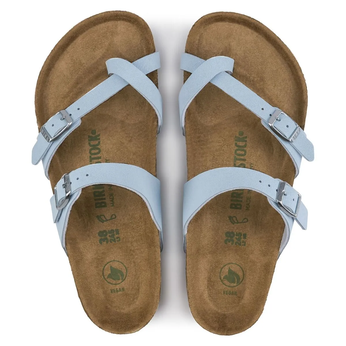 Birkenstock Mayari Birko-Flor Brushed Sky Vegan Sandals