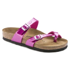 Birkenstock Mayari Birko-Flor Electric Metallic Magenta Sandals