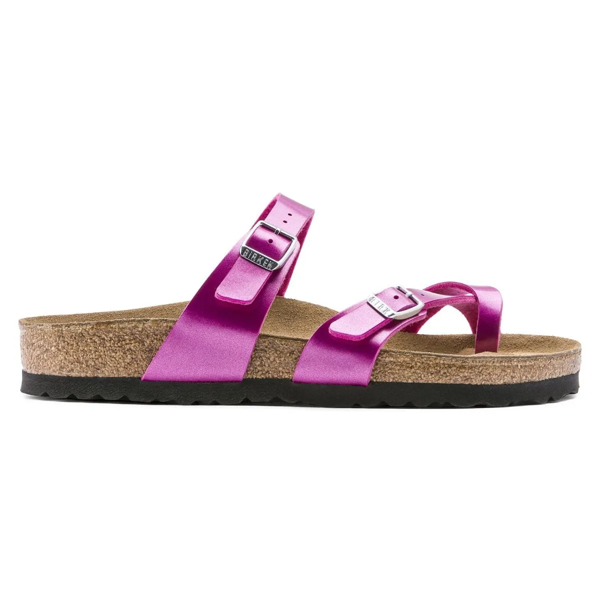 Birkenstock Mayari Birko-Flor Electric Metallic Magenta Sandals