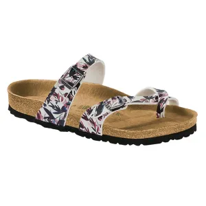 Birkenstock Mayari Birko-Flor Floral Fades Off White Vegan Sandals