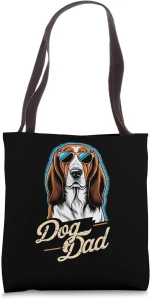 Bloodhound Dog Dad Men Bloodhound Tote Bag