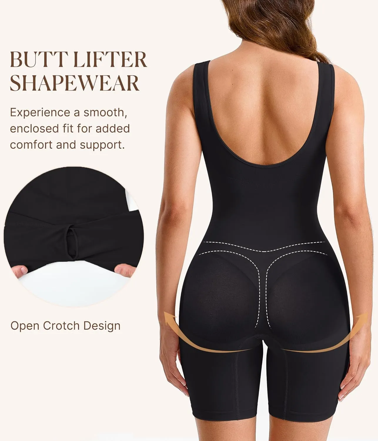 BRABIC Waist Trainer Shapewear Bodysuits for Women Tummy Control Seamless Full Low Back Faja Body Shaper Butt Lifter