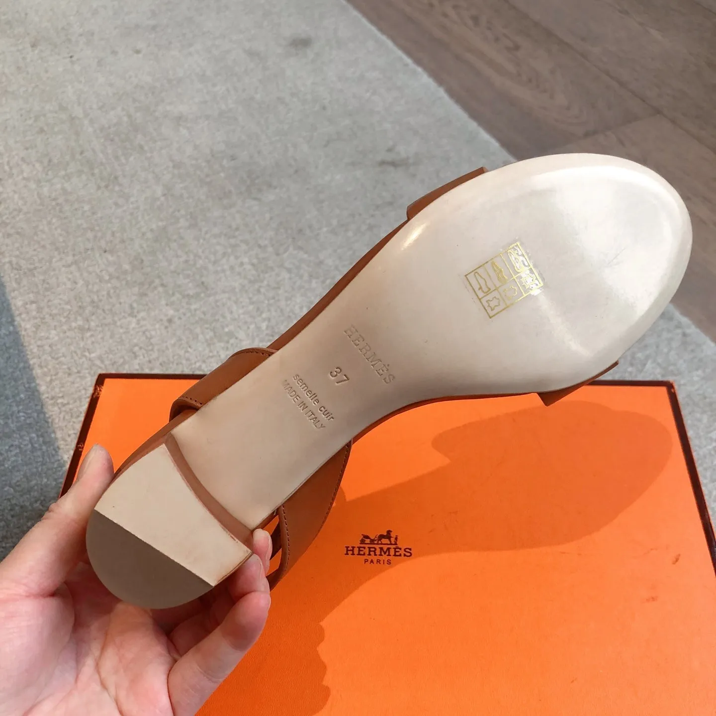 Brown Julie Heel Sandal