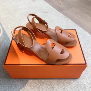 Brown Julie Heel Sandal