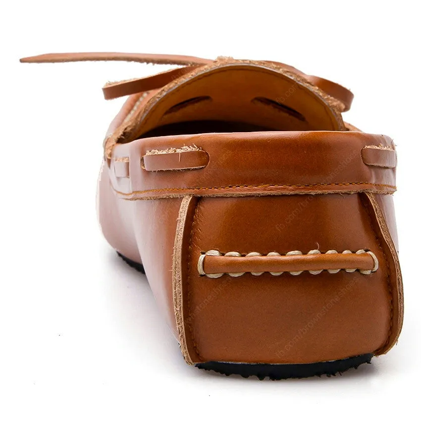 Casualist Lace Leather Loafer Soft Beige