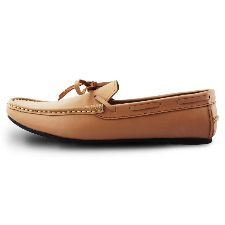 Casualist Lace Leather Loafer Soft Cream