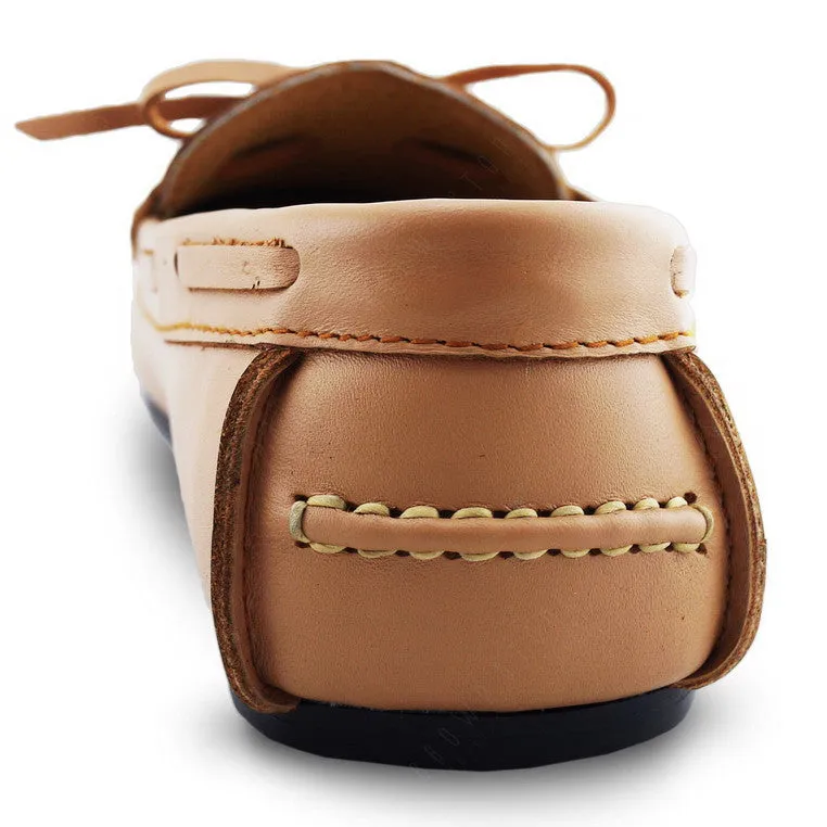 Casualist Lace Leather Loafer Soft Cream
