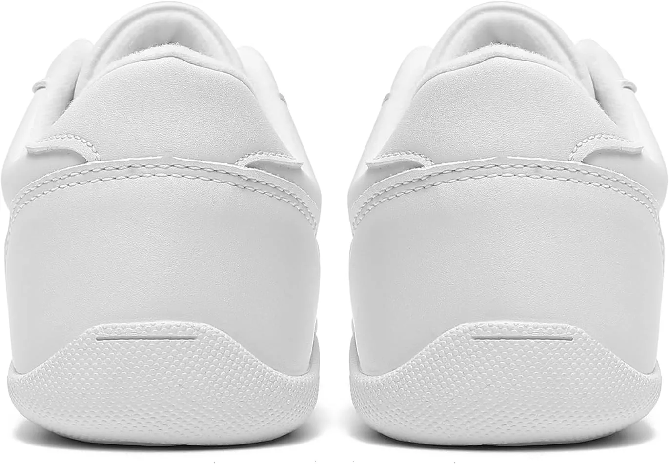 Cheer Shoes for Girls Womens White Cheer Shoes Youth Cheerleading Shoes Competition Sports Training Athletic Comfortable Flats Breathable Soft Kids Cheer Sneakers