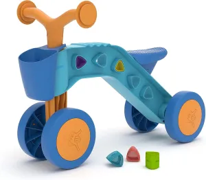 Chillafish Itsibitsi Blocks – First Ride-On Toy with Playblocks & Basket (1–3 Yrs)