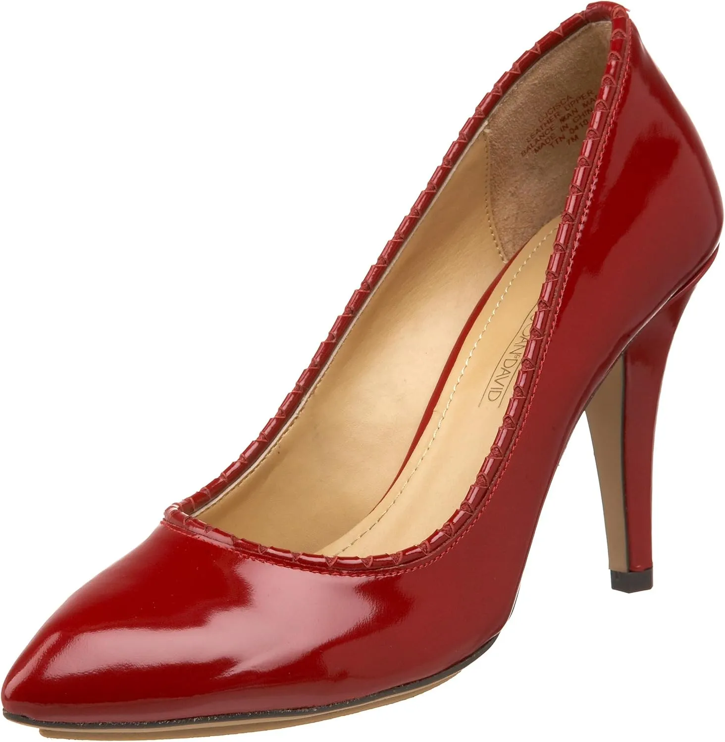 Circa Joan & David Women's Cisca Pump,Red,6.5 M US