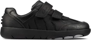 Clarks Rex Stride Kid Leather Shoes in