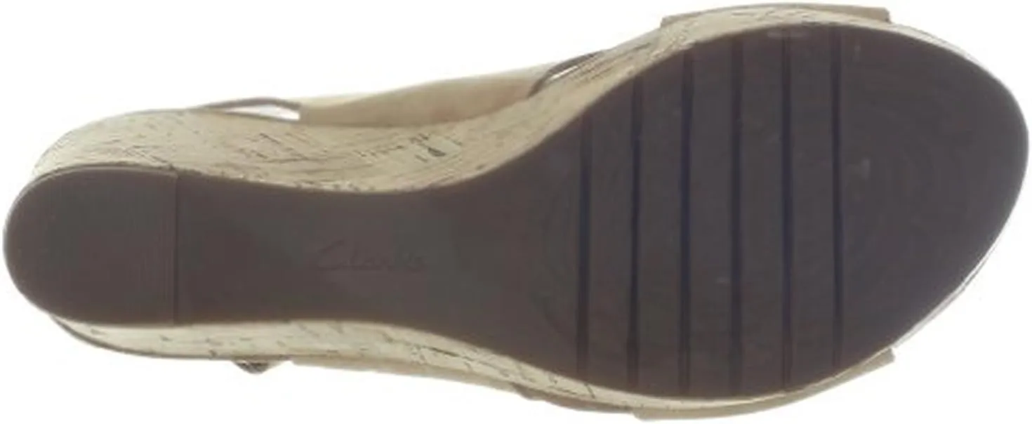 Clarks Women's Caslynn Lizzie Wedge Sandal
