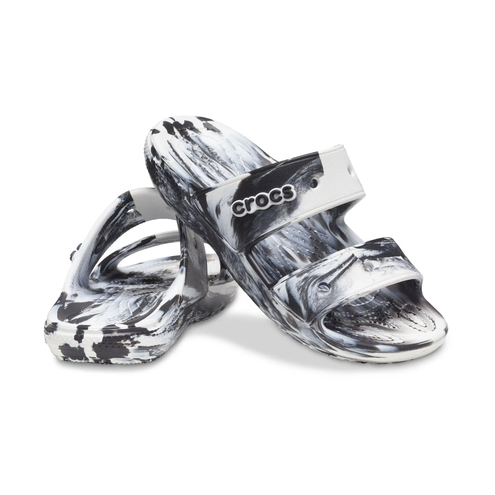 Classic Crocs Marbled Sandal