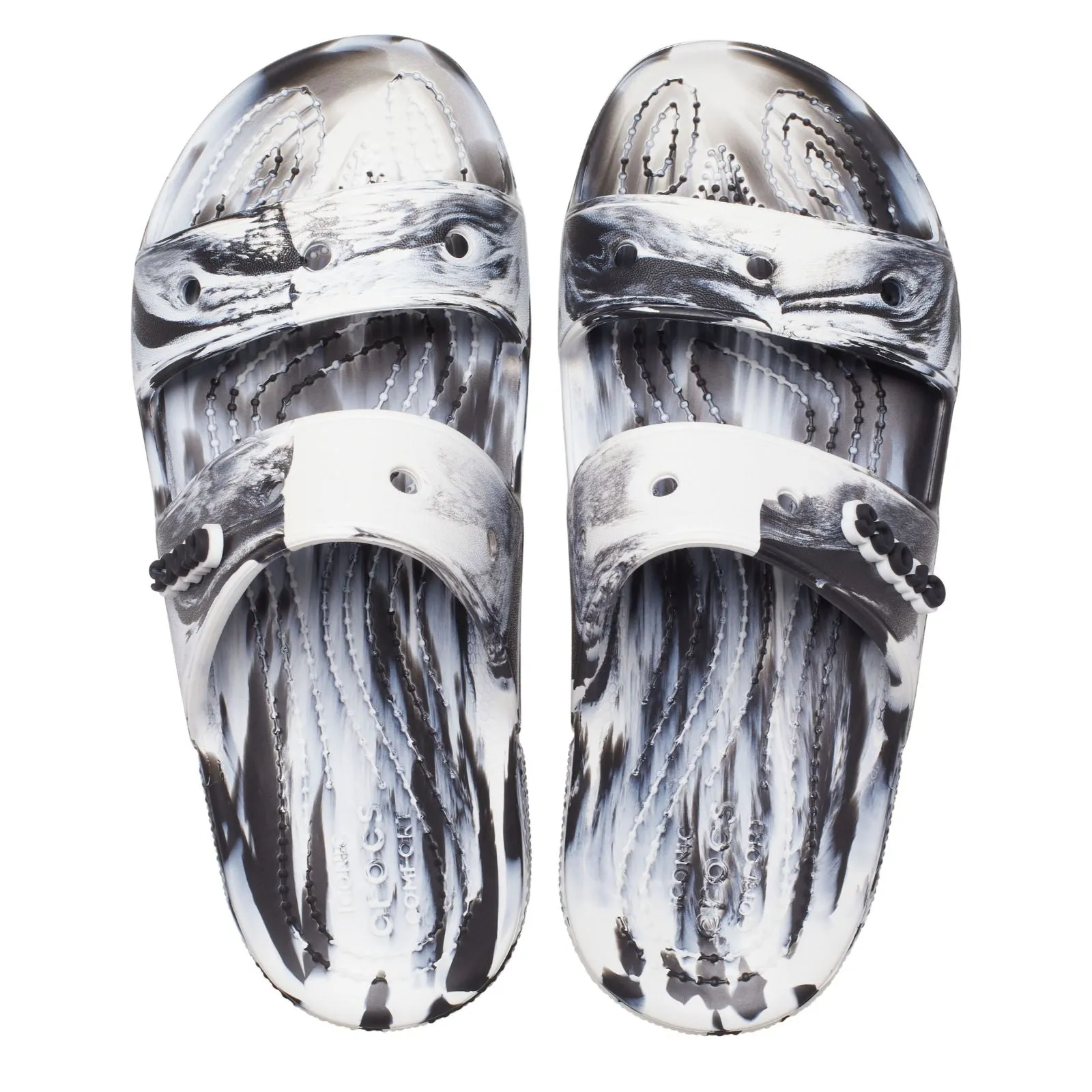 Classic Crocs Marbled Sandal