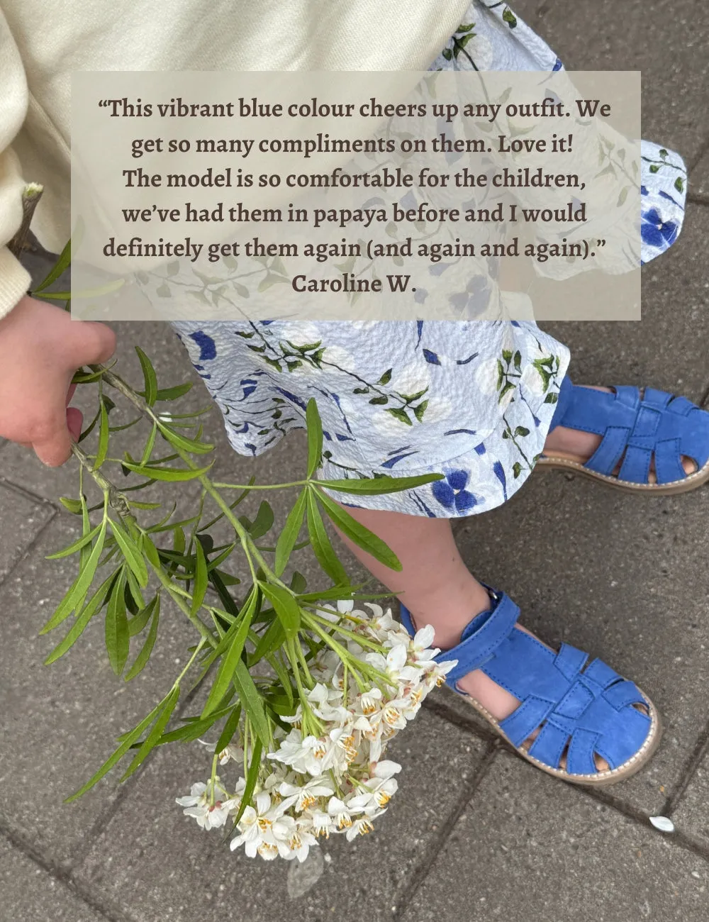 Classic Sandal - Muscari Blue