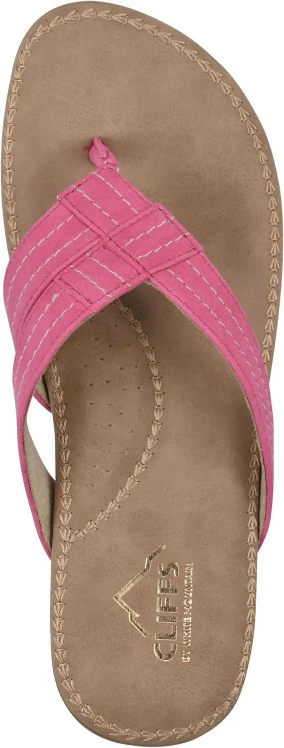 CLIFFS BY WHITE MOUNTAIN Women's Fateful Flip-Flop