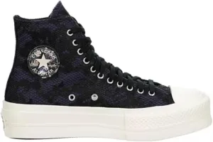 Converse Unisex Chuck Taylor All Star High Top Canvas Sneaker - Lace up Closure Style - Navy 6