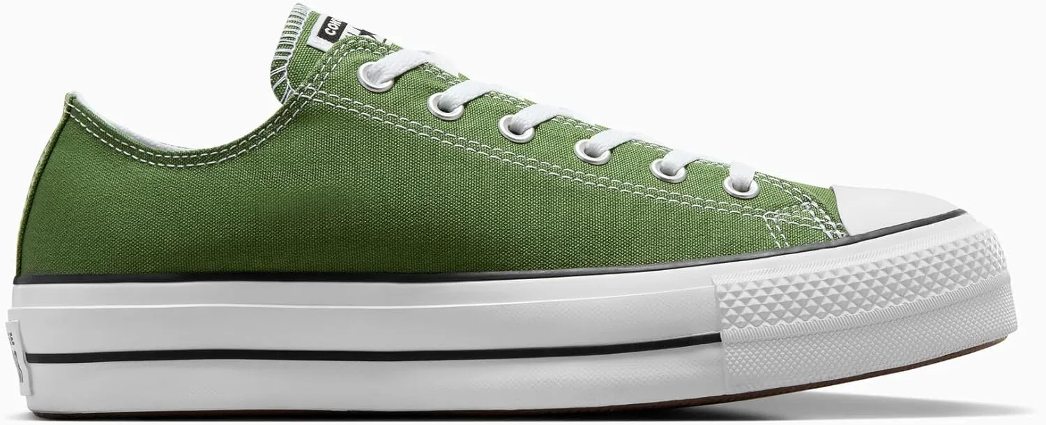 Converse Women's Chuck Taylor All Star Lift Seasonal Canvas Sneaker, 0, Pink, 7.5 UK Men/ 7 UK Women