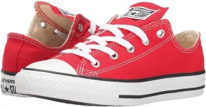 Converse Women's Low-Top Trainers, Red White, 7