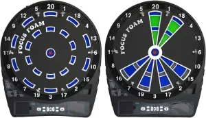Dart Trainer | Soft Tip | Set of 2 (15.5" Boards)