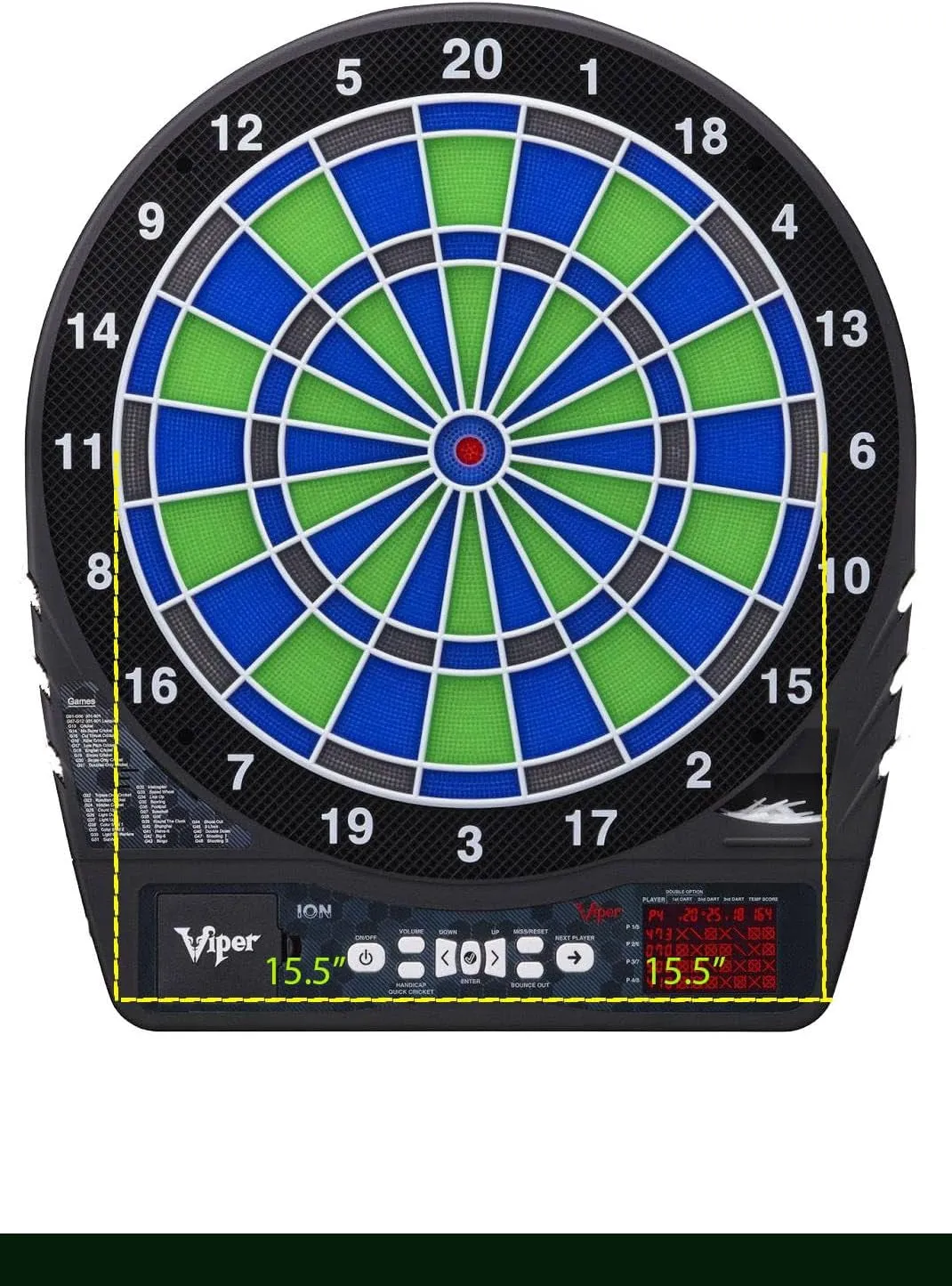 Dart Trainer | Soft Tip | Set of 2 (15.5" Boards)