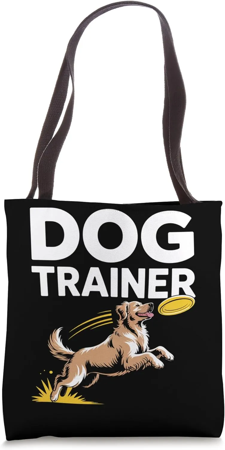 Dog Trainer Enthusiast Canine Action Tote Bag