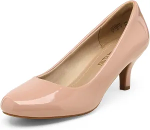 DREAM PAIRS Women's Dress Comfortable Low Heel Pump Shoes
