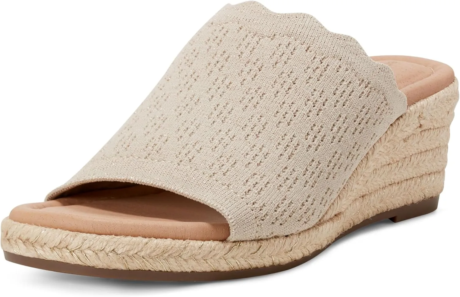 Easy Spirit Women's Espadrille Espardrille Wedge Sandal